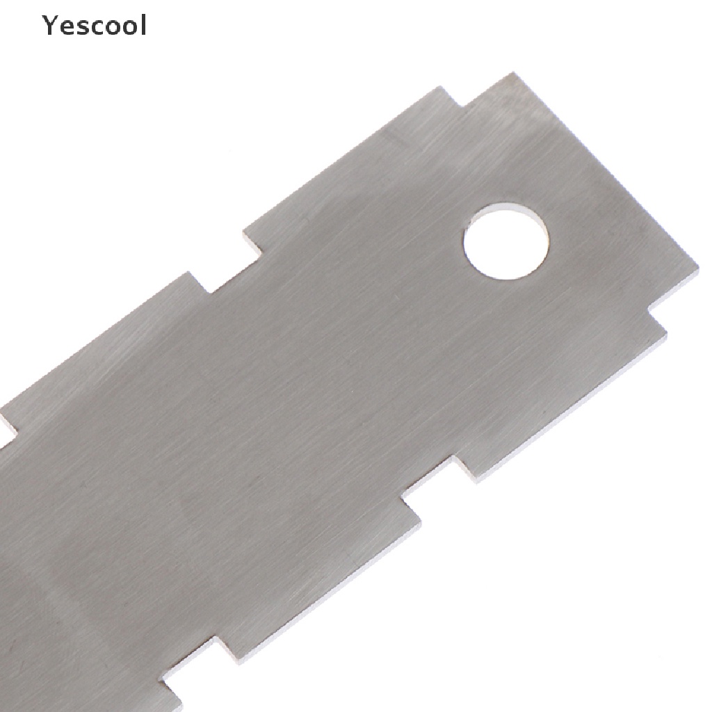 Yescool Penggaris Fret Gitar Bahan Stainless Steel