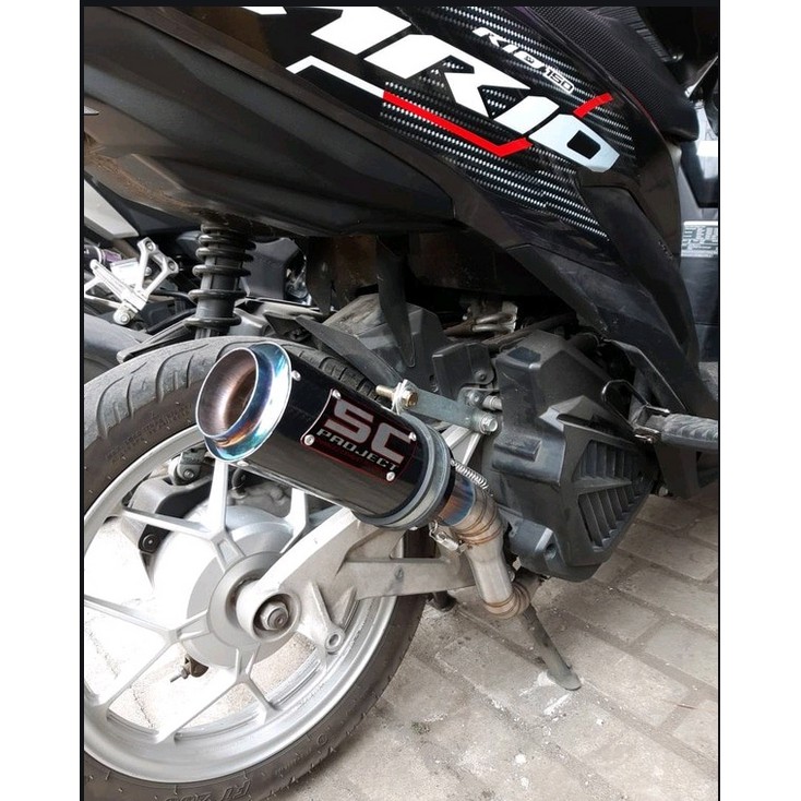 Knalpot SC Project Matic - Vario, Mio, NMax, Xmax, PCX, Aerox DLL