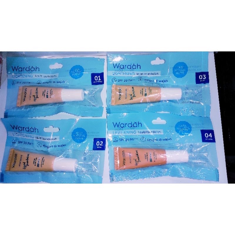 FOUNDATION SACHET WARDAH
