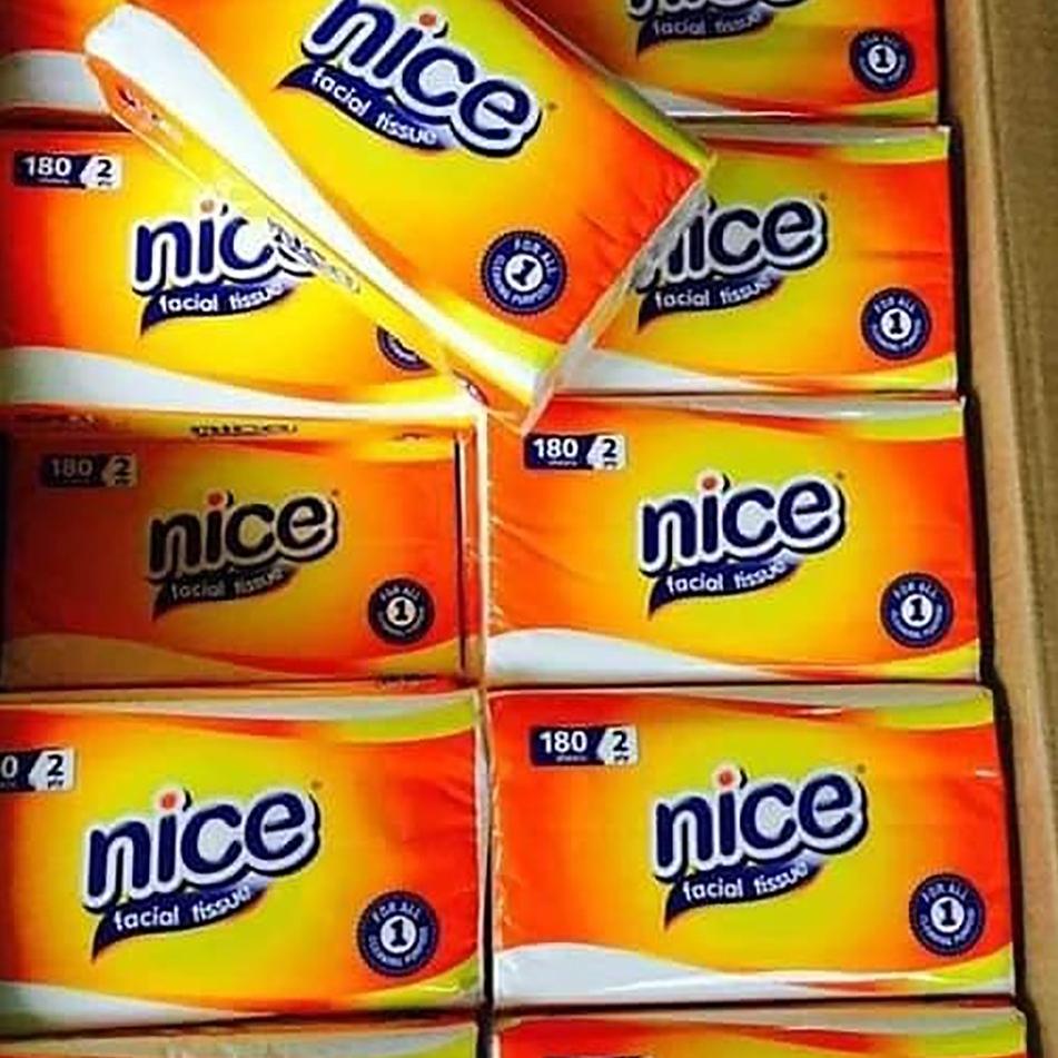 ◘ 6 Pack Tisu Nice 180 Sheet 2ply / 6 Pcs Tisu Nice 180 Sheet 2ply / Tisu Nice 180 Sheet / Tissu Nic