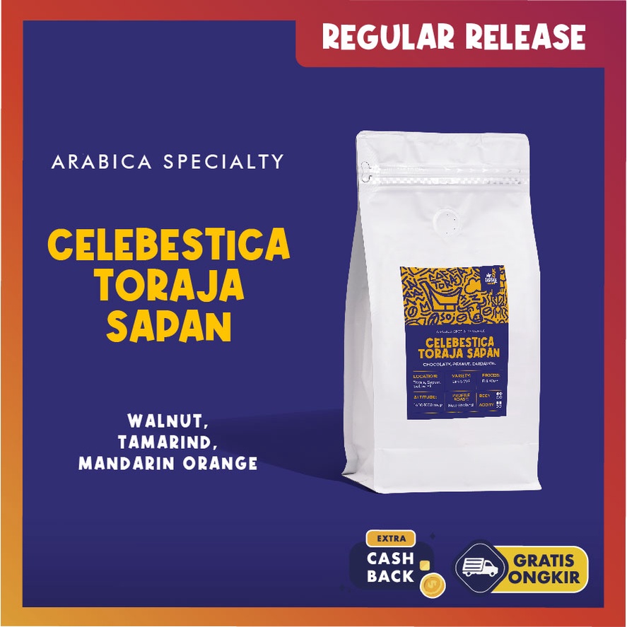 

Kopi Arabika Toraja Sapan Specialty | 500g