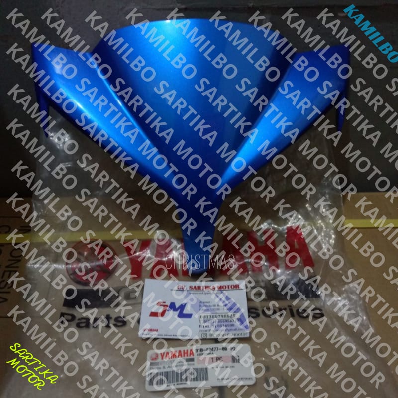 (100% Ori ) COVER (BLUE MC) 31B2 jupiter ZX 0/ 31B-F6477-00-P2 Keren Gan