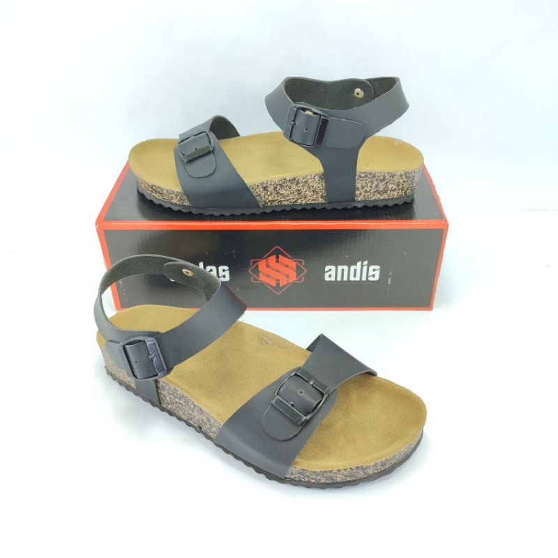 Sandal Birken Wanita Slip Sandals Sendal Puyuh Andis AF18