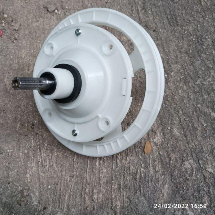 ➯ GEAR BOX MESIN CUCI SHARP AQUAMAGIC PULLEY BESAR GERIGI Gear Box Mesin CuciUntuk Merek SharpSuper 