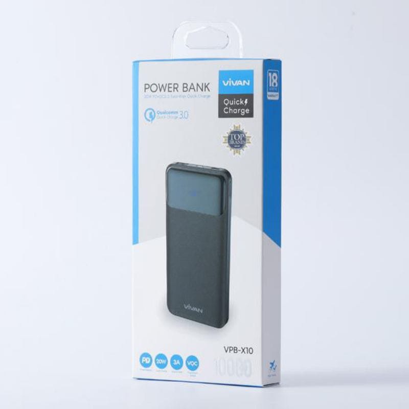 A_    Powerbank Vivan VPB-X10 10000mAh Original