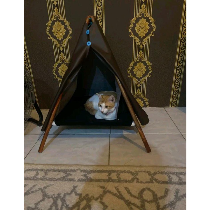 ( BISA COD ) Tenda Kucing kasur kucing tempat tidur kucing tenda anjing petshop kandang kucing kanda