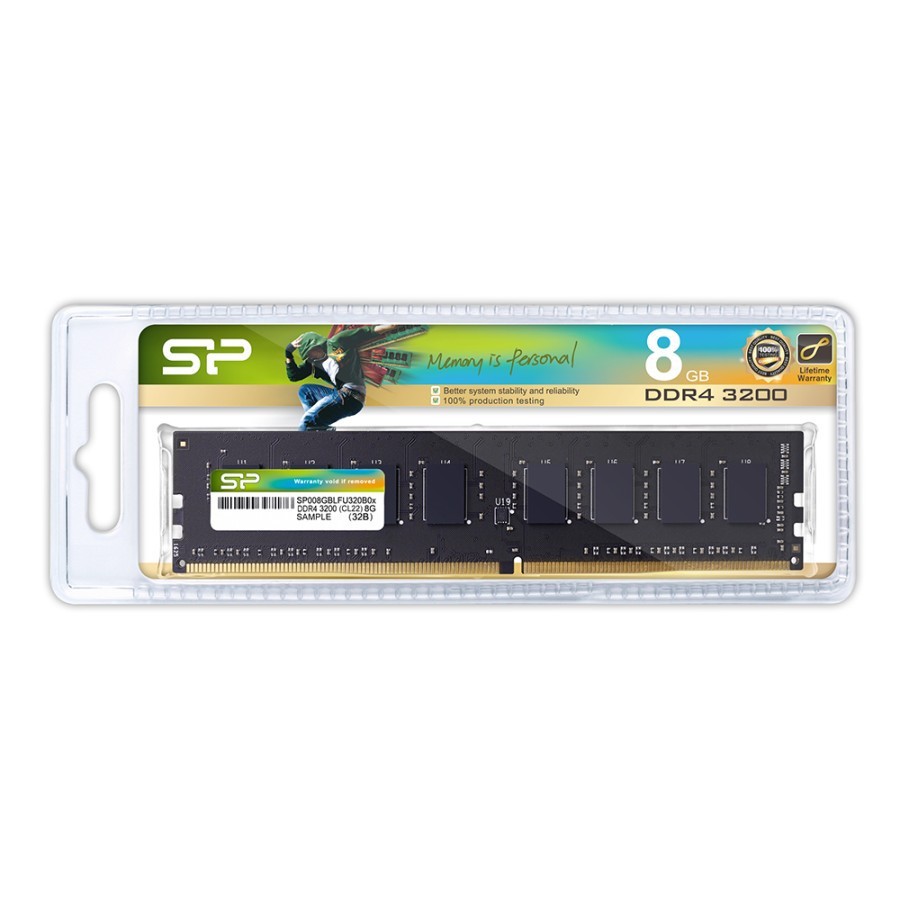 Ram Silicon Power DDR4 8GB - 32GB 3200MHz UDIMM - Ram 8GB - 32GB 3200 Mhz Longdimm