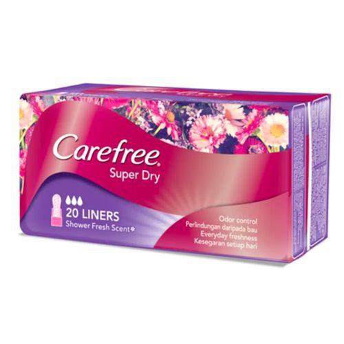 CAREFREE PANTYLINER ISI 20PADS PEMBALUT KEWANITAAN MENSTRUASI