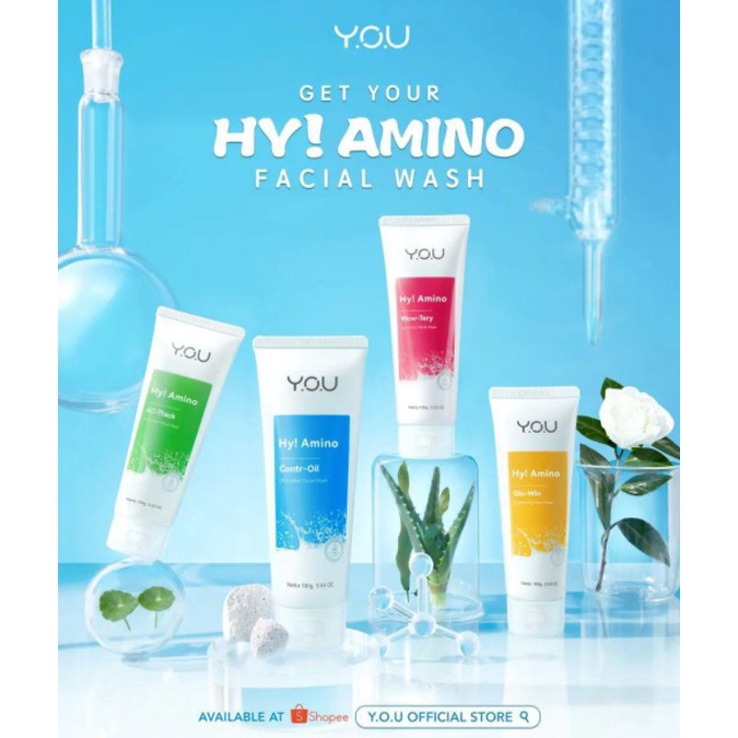 YOU HY! AMINO FACIAL WASH 100ML