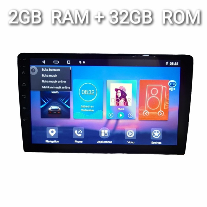 Head Unit Android Avanza 2019 - Up Android ORCA ADR 9988 NEW DSP Best Quality Garansi Original
