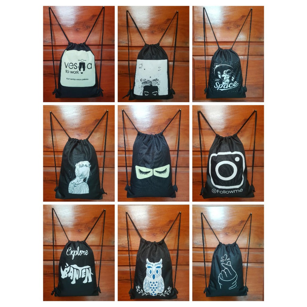 NEW STRINGBAG KPOP / SEVENTEEN / WANNAONE / TAS SERUT RANSEL