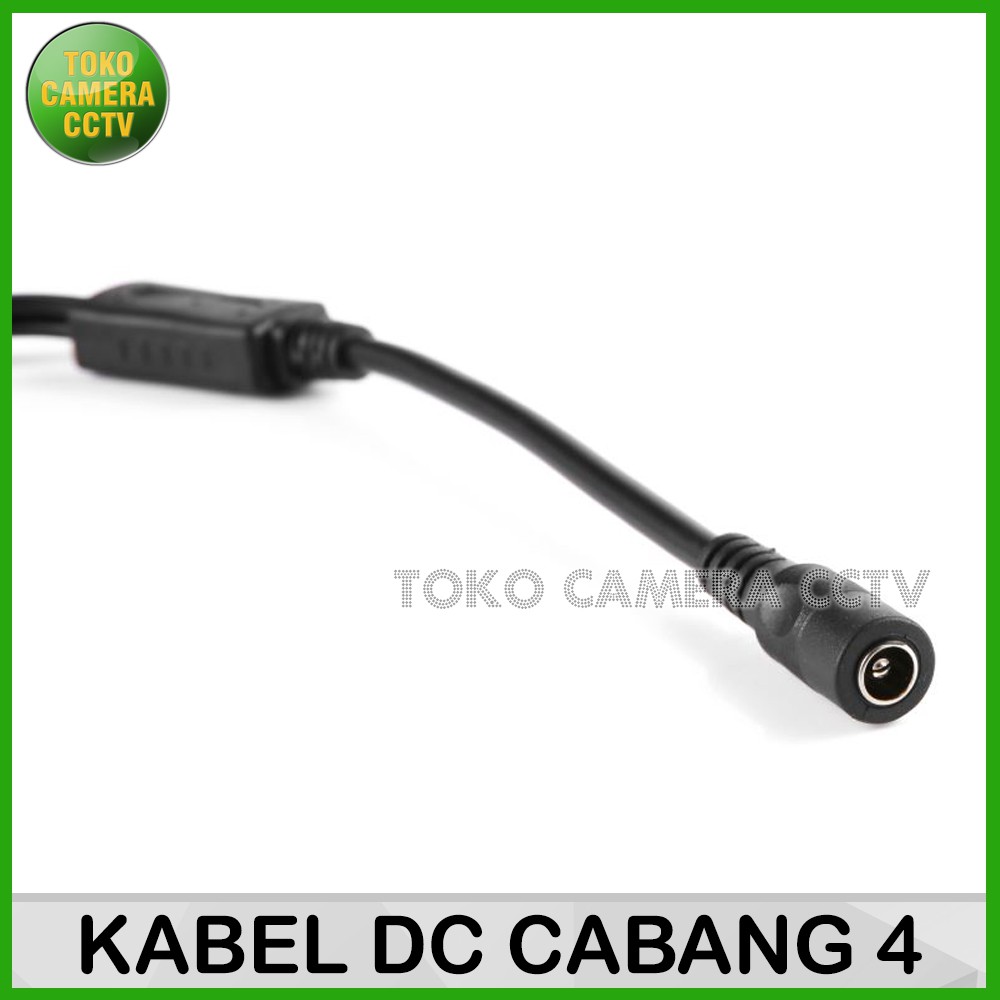 KABEL DC SPLITTER CABANG 4 JACK DC CABANG 4