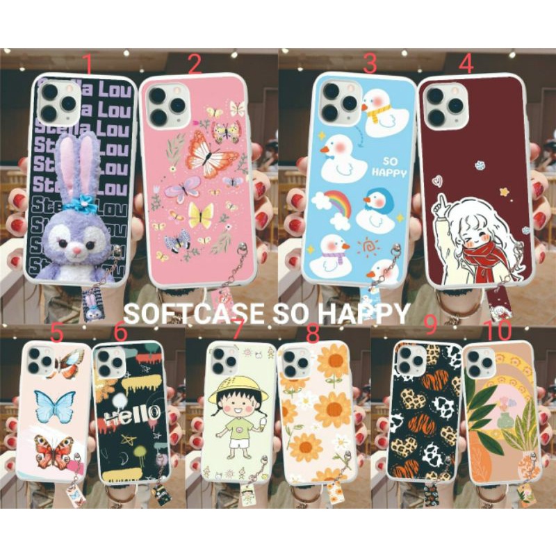 SOFTCASE HP SO HAPPY~REDMI 2S~REDMI 3S~REDMI NOTE 3~REDMI NOTE 6 /NOTE 6 PRO~REDMI NOTE 7 /NOTE 7 PR
