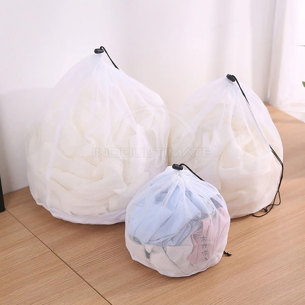 Laundry Bag Serut Jaring Baju Kotor Kantong Keranjang Cucian Underwear ORB-10 Tas Tempat Kantong Laundry Organizer Box Keranjang Baju Kotor Laundry Mesin Cuci Bra Celana Dalam Kemeja