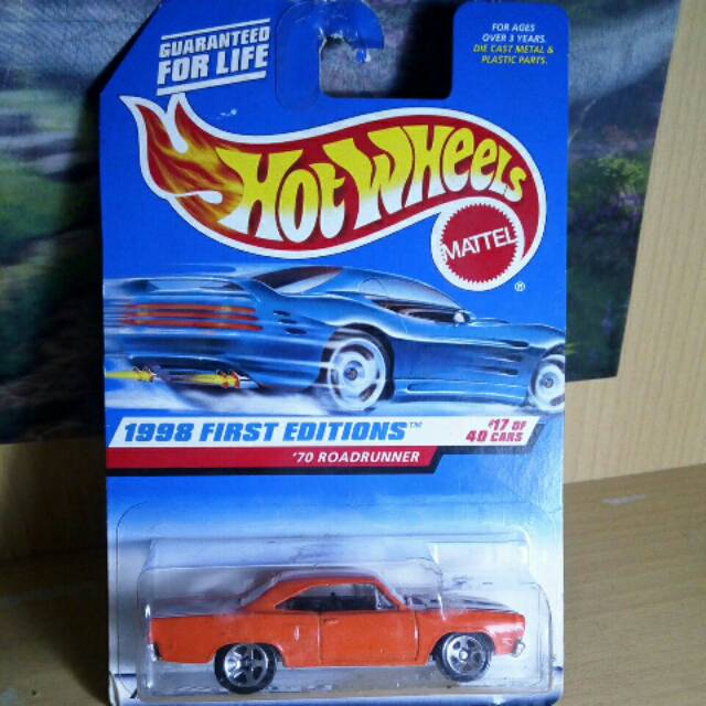 '70 roadrunner plymouth hotwheels hot wheels
