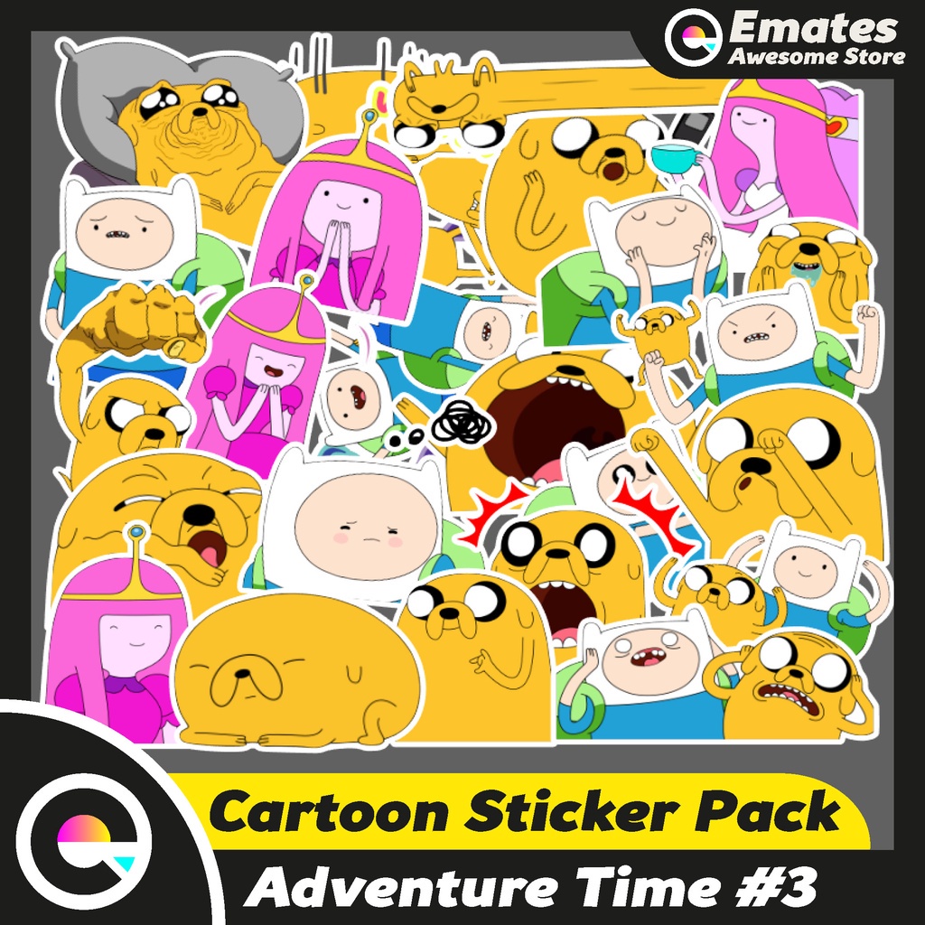 

[ISI 25 PCS] Stiker Sticker Adventure Time #3 | Stiker Aesthetic Sticker Lucu