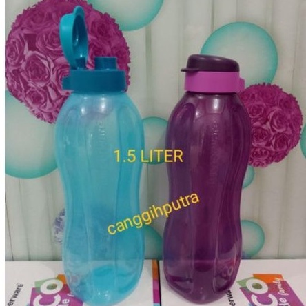 botol minum tupperware 1,5 liter lama ( 1pcs )
