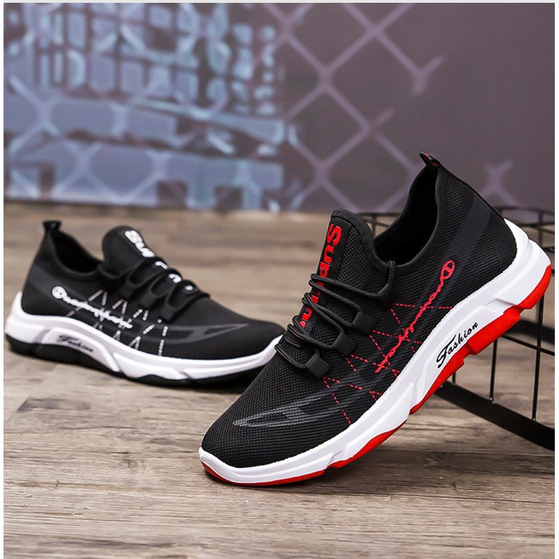 1001 IMPORT SEPATU SNEAKERS PRIA SPORT FASHION WILD + BOX DAN KAOS KAKI !!! - 2 WARNA