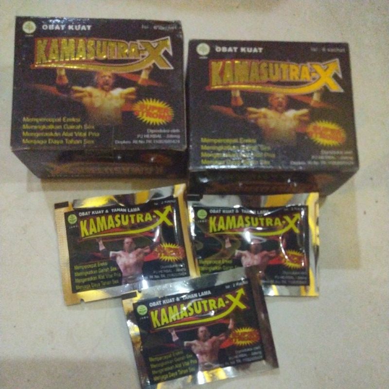 

OBAT KUAT KAMASUTRA-X ISI 6 sachet