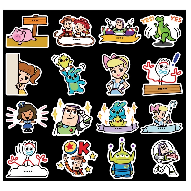 A25 STICKER 10PCS (TOY STORY) anti air notebook scrapbook label tempel motif kartun superhero super hero unik lucu atk alat tulis kantor murah viral termurah kartun komputer leptop handphone hp smartphone koper laptop tembok kulkas disney anime