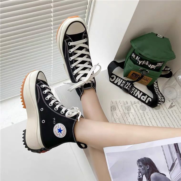 Sepatu Sneakers Wanita Import Run Hike Shoes Jimin Haechan Spatu Sneaker Cewek Korean Style SP-173