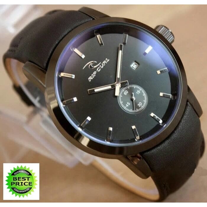 JAM TANGAN PRIA MURAH RIP CURL DETROIT LEATHER