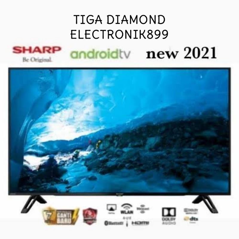 SHARP TV 65 INCH 65CK1X 4K UHD SMART ANDROID TV