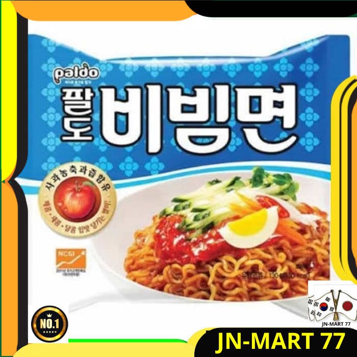 

MAKANAN KOREA/MIE KOREA INSTANT PALDO BIBIMYEON DENGAN KALDU APEL ORI