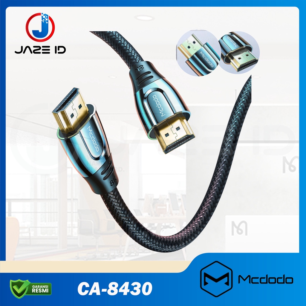 MCDODO CA-8430 Cable Hdmi To Hdmi 2.1 Cable Audio Video 8K Male 2m