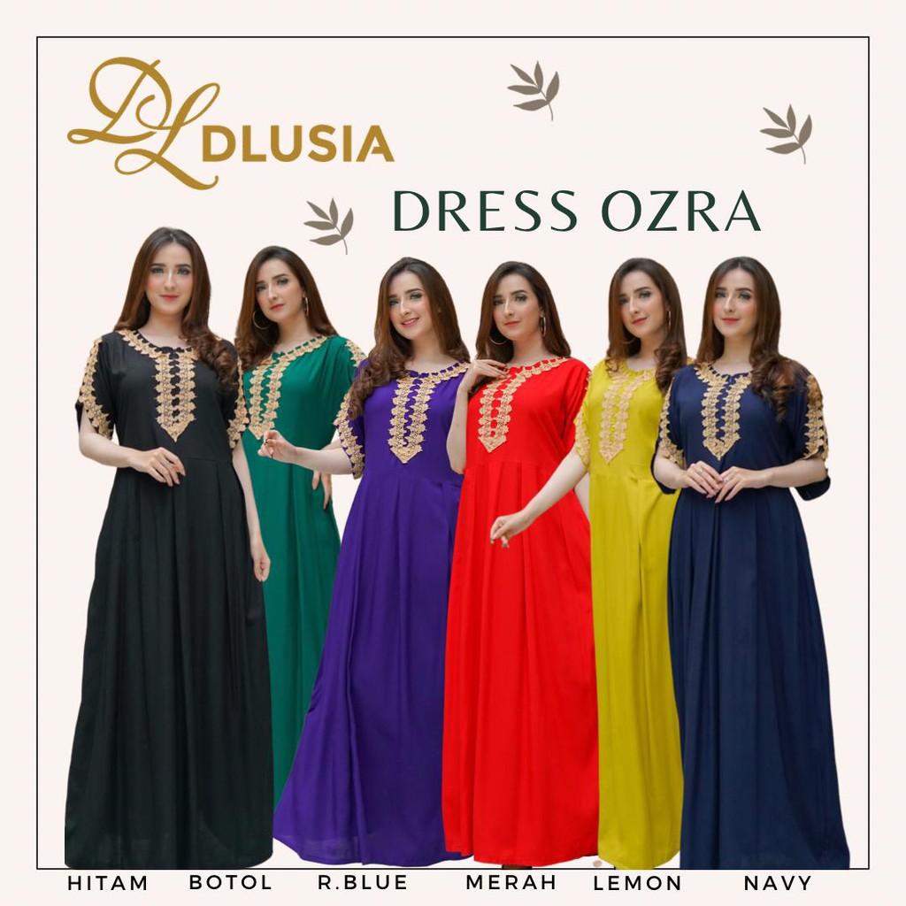 Dlusia Dress Ozra Daster Arab