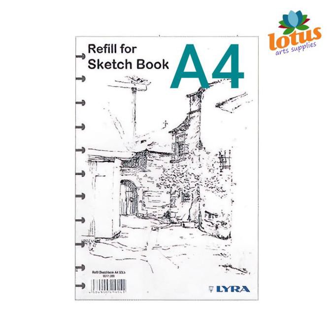 

Mudah Lyra Sketch Book A4 - 30 Lembar 150Gsm Terlaris