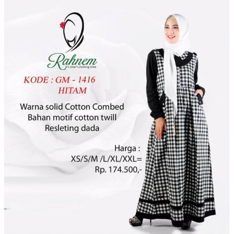 Gamis Wanita Dewasa by Rahnem GM 1416