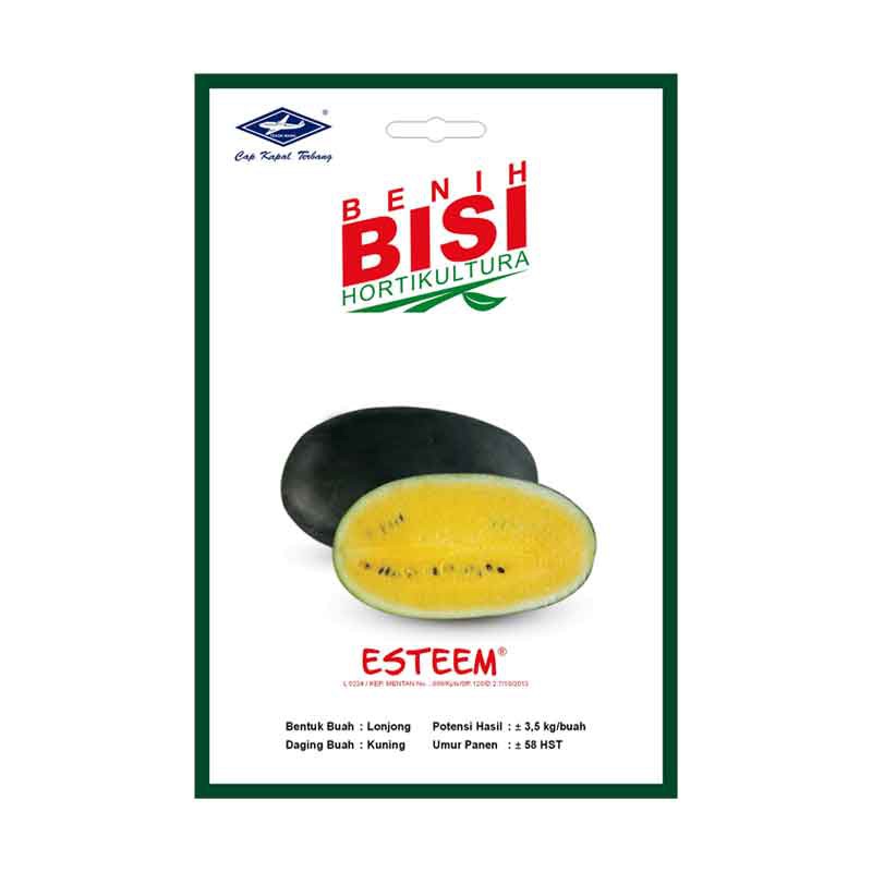 Benih Bibit Semangka Inul Kuning Esteem Isi 15 Biji (BISI)