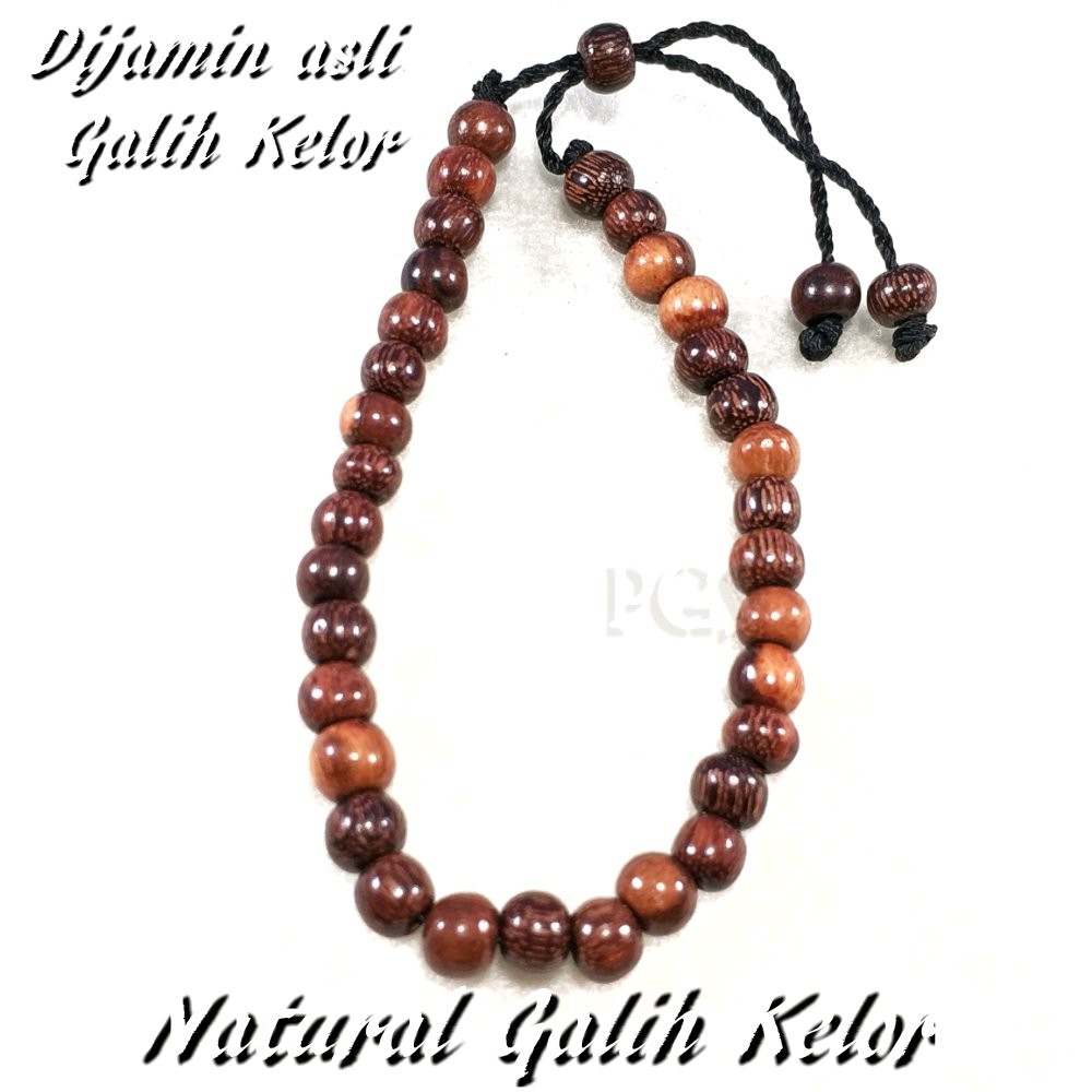 GELANG KESEHATAN KAYU GALIH KELOR TASBIH 33BUTIR ORIGINAL TERMURAH