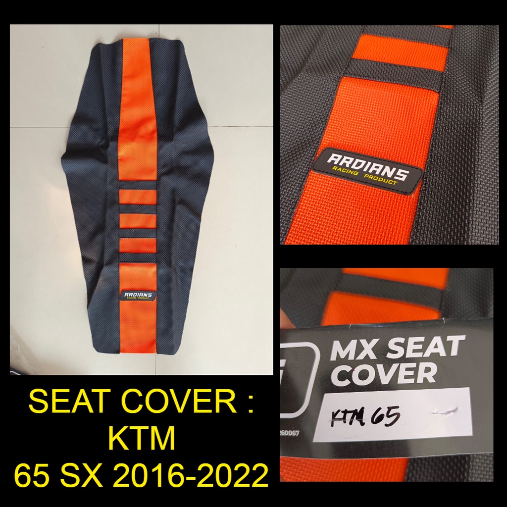 SARUNG JOK KTM 65 SX 2016-2022 SEAT COVER KTM 65 SX 2016-2022