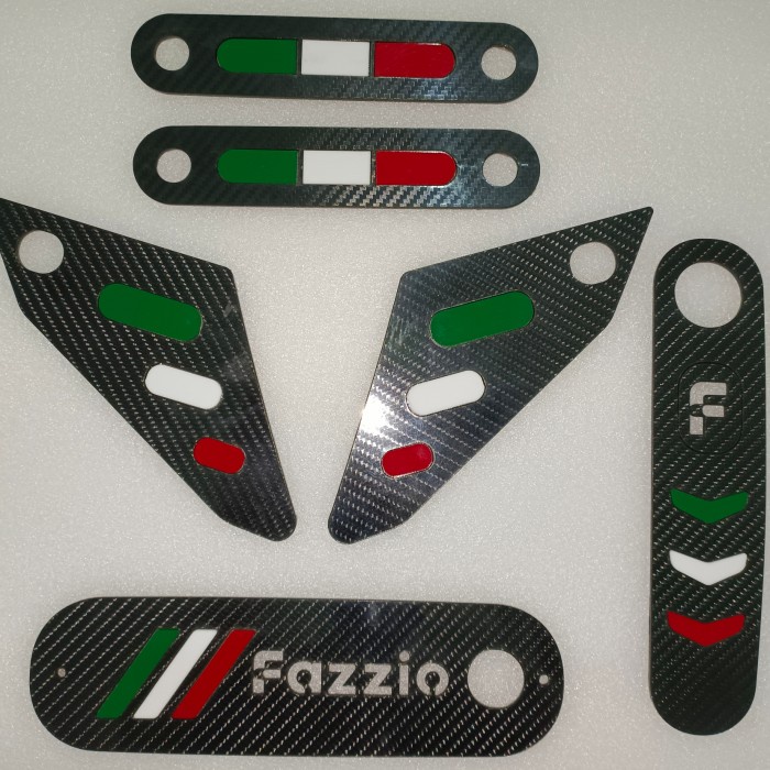 Yamaha Fazzio Italy Carbon Looks Set Fazio 125