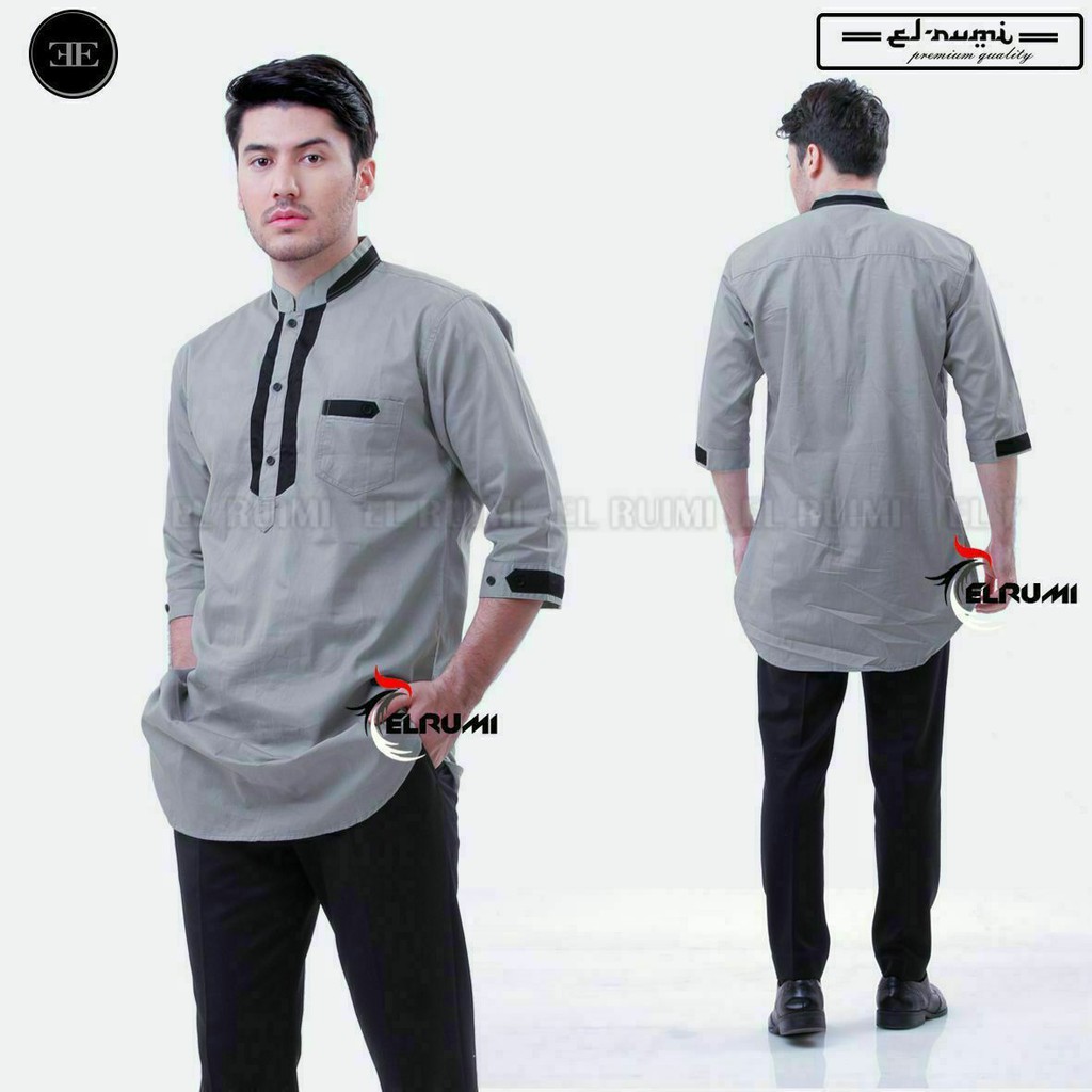 KOKO EL-RUMI Kurta kombinasi // KOKO EL-RUMI ORI