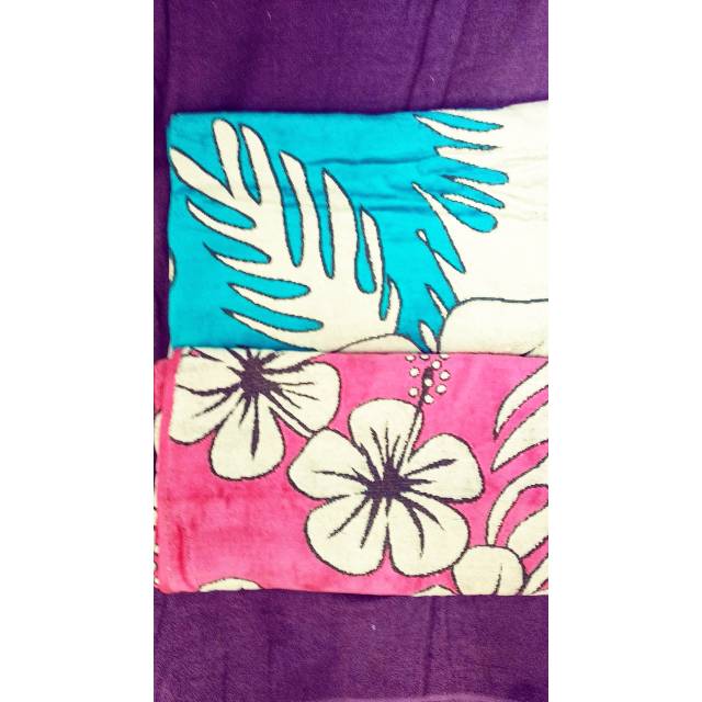 Handuk jumbo motif 90x180cm non merek