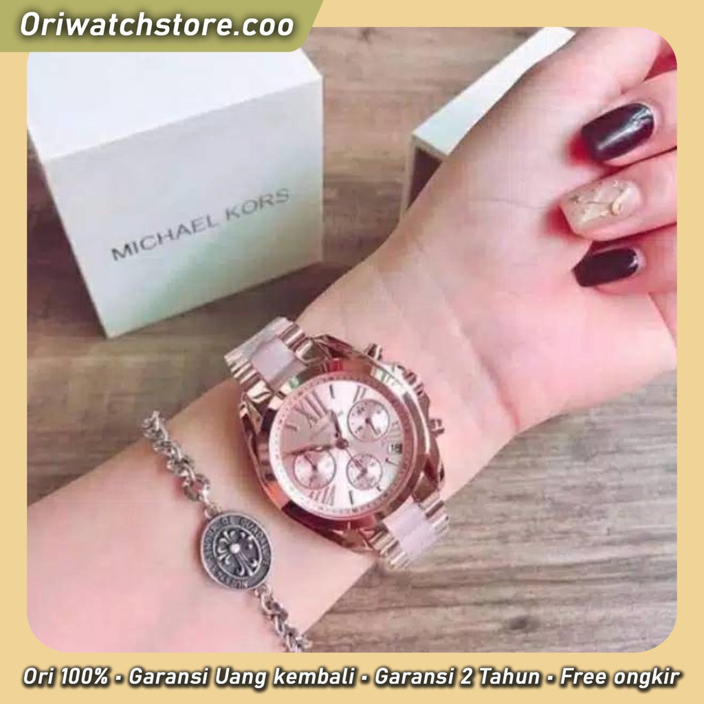 TERLARIS MICHAEL KORS ORIGINAL GARANSI JAM TANGAN TYPE MK6066 INCLUD BOX