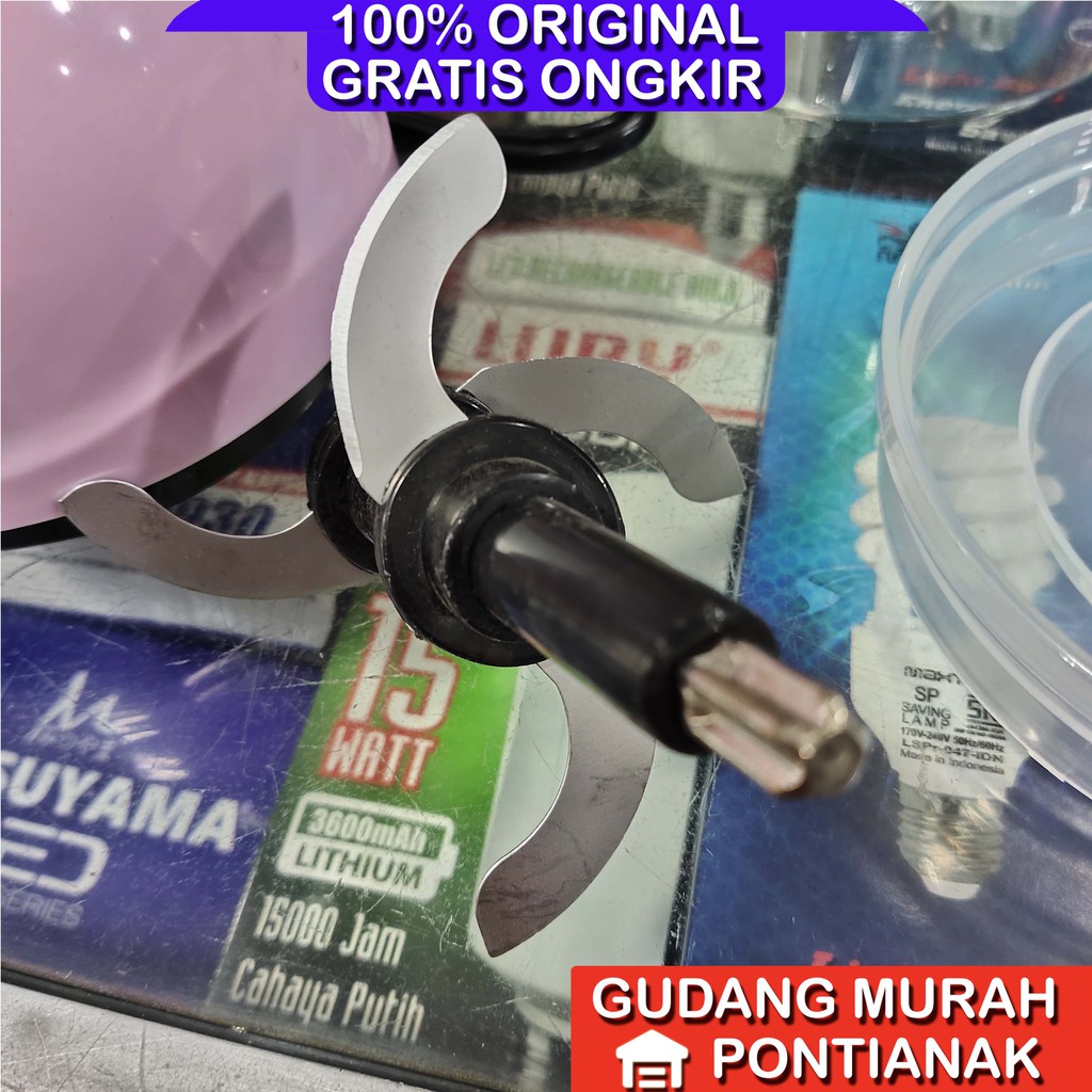 Blender Chopper Kapsul capsul meat grinder food choper proccesor listrik portable Model Pertama Keluar