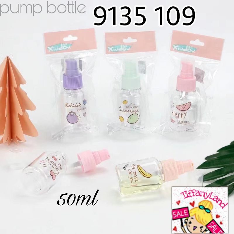 botol pump BR fruits 50ml kode 19135109