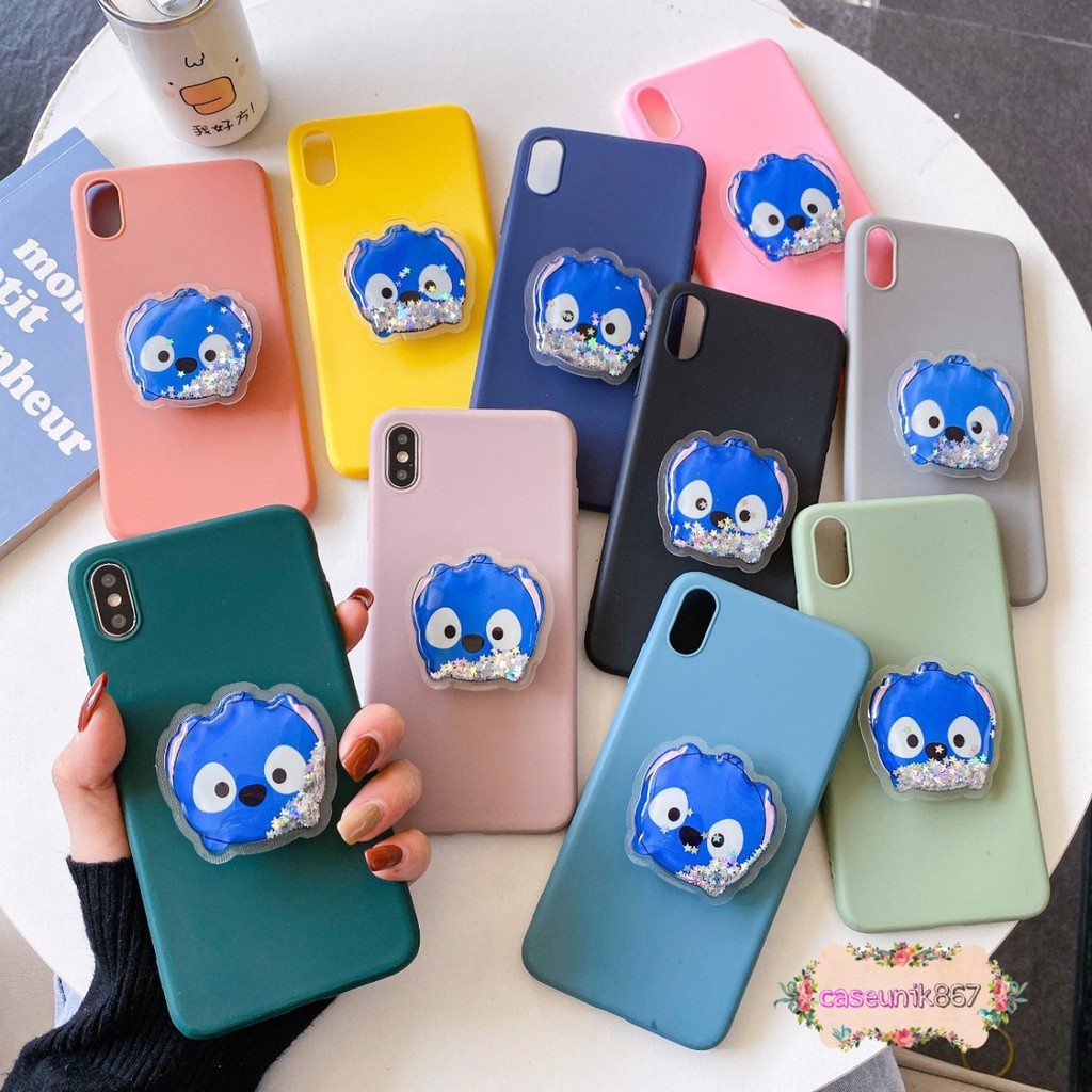 case softcase silikon popsocket glitter candy case oppo vivo samsung xiaomi iphone realme ETC CS670