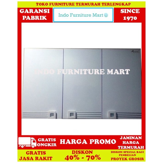 Kitchen Set Lemari Dapur Atas  Big Panel Kca 9103 Pintu 3 Atas