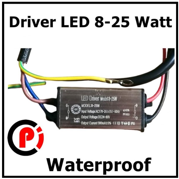 LED Driver High Power HPL 8 sd 25 W Watt 300mA Waterproof