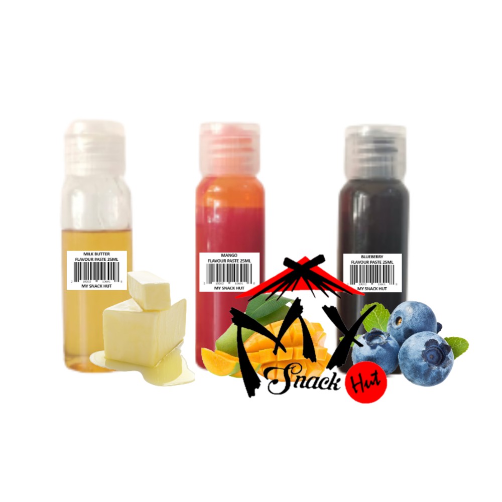 PERISA PASTA IMPORT 50ML - BAKING FLAVOUR FLAVOR AGENT CAIR BUTTERMILK MENTEGA SUSU COLOR PASTE MINUMAN ROTI KUE TAHAN PANAS TAIWAN