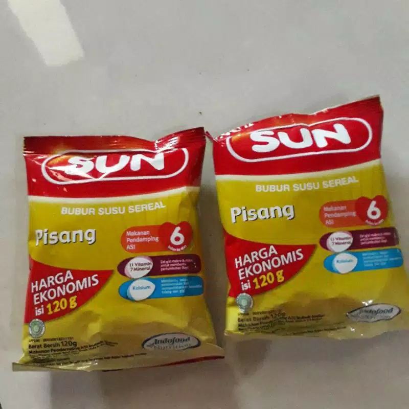 Bubur Sun / Sun 120gr / Bubur Sun 120gr / Sun Bubur 120gr