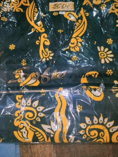 New Motif!! Batik Kemeja Keris Jawa Bahan Katun Halus Premium