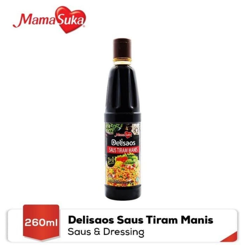 Mamasuka delisaus saos tiram manis 260 ml