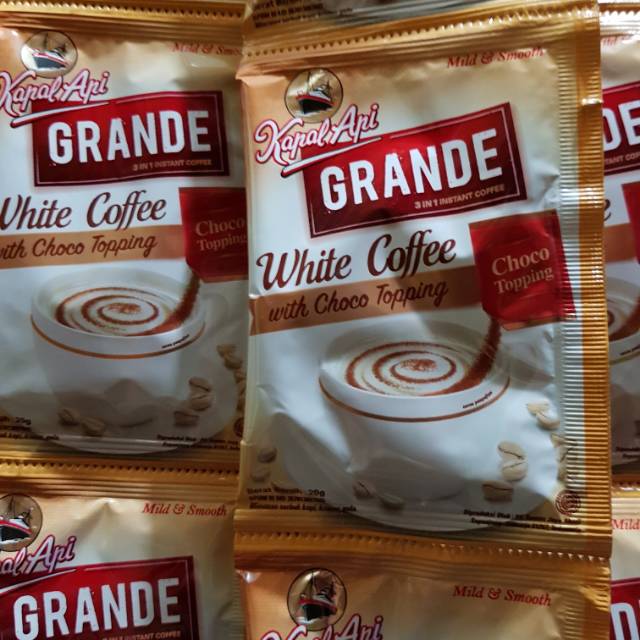

Kopi Kapal Api Grande White Coffee