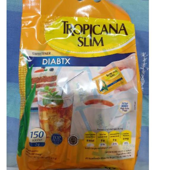 

3.3 sale Gula Tropicana Slim Diabtx Sweetener Grosir 150 sachet